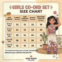 Palm Girls Khadi Cotton Embroidery Outfit